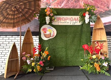 corporate event flower deco kl 2