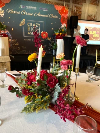 corporate event flower deco kl 7