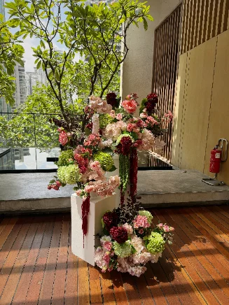 wedding flower deco kl 2